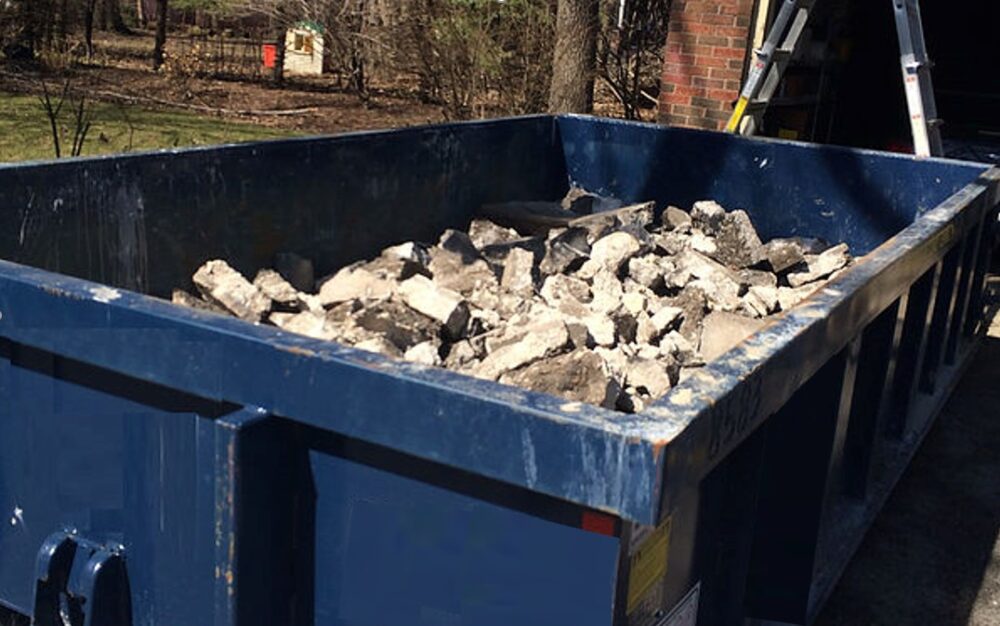 LDR Site Services Heavy Materials Dumpster in Nashville TN