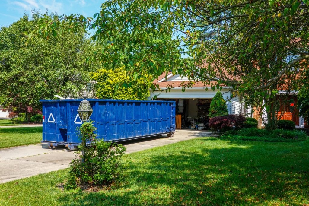 LDR Site Services Residential Dumpster in Nashville TN
